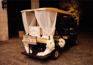 Decorated Golf Carts for Wedding Wedding Golf Cart Depature Www Seaisland Com Seaisland events