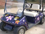 Decorated Golf Carts Ideas Hippied Out Golf Carts are Much More Fun to Drive tonyabug Decals
