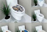 Decorated toilet Seats Lovely toilet Seats Bathroom Wall Stickers for Home Decoration Decal