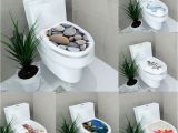 Decorated toilet Seats Lovely toilet Seats Bathroom Wall Stickers for Home Decoration Decal