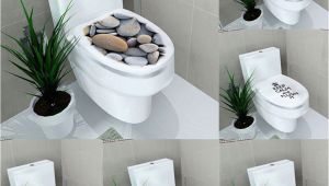Decorated toilet Seats Lovely toilet Seats Bathroom Wall Stickers for Home Decoration Decal