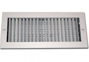 Decorative Air Conditioning Ceiling Registers Speedi Grille 6 In X 14 In Steel Ceiling or Wall Register White
