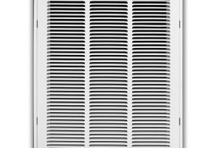 Decorative Air Conditioning Ceiling Registers Truaire 16 In X 25 In White Return Air Filter Grille H190 16×25