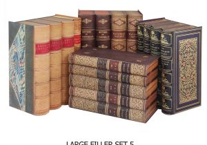 Decorative Book Box Sets Faux Classic Book Shelf Tidy Sets by Klevercase Notonthehighstreet Com