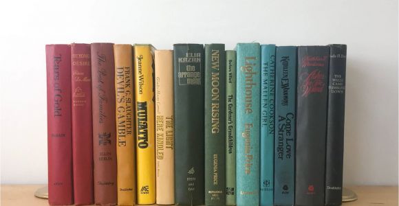 Decorative Book Sets Vintage Rainbow Book Collection Old Books Book Decor Rainbow Book