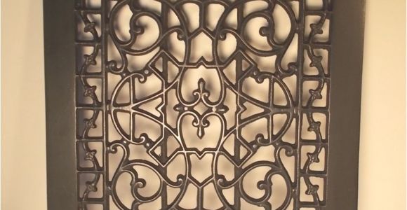 Decorative Cast Aluminum Foundation Vents Antique Fancy Decorative Cast Iron Floor Heat Grate Register Vent