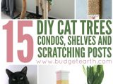 Decorative Cat Trees 15 Diy Cat Trees Condos Shelves and Scratching Posts Pinterest
