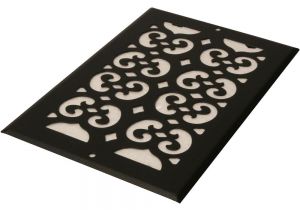 Decorative Ceiling Air Registers Decor Grates 6 In X 12 In Cast Iron Steel Scroll Cold Air Return