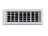 Decorative Ceiling Heat Registers Truaire 16 In X 6 In Adjustable 1 Way Wall Ceiling Register H210vm