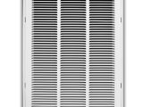 Decorative Ceiling Registers and Grilles Truaire 16 In X 25 In White Return Air Filter Grille H190 16×25
