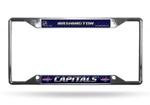 Decorative Chrome License Plate Frames Washington Capitals License Plate Frame Chrome Ez View Pinterest