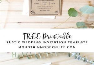Decorative Computer Paper for Invitations Free Printable Wedding Invitation Template Pinterest Free