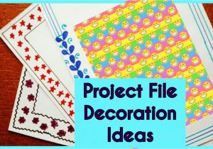 Decorative Computer Paper School Project File Design Decoration Ideas New 2017 Border Designs