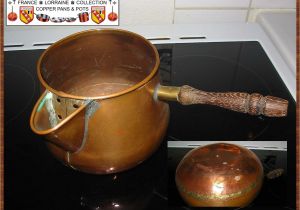 Decorative Copper Pots and Pans Nice Old Copper Pot with Wood Handle Copper Pans and Pots Pinterest