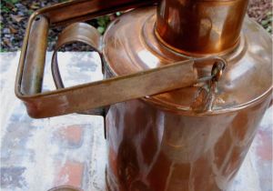 Decorative Copper Pots Antique Unique English Tall Copper Watering Can Jug Kettle Pitcher