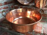 Decorative Copper Pots for Sale Large Antique English Copper Pot Vessel Jam Pan Brass Handle Farm