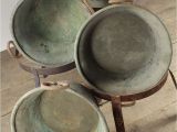 Decorative Copper Pots for Sale Reclaimed Vintage Copper Pots On Stands the Period Victorian