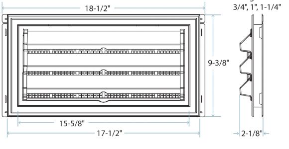 Decorative Exterior Foundation Vents Foundationmastera Kit Builders Edge