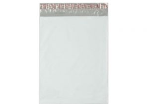 Decorative Flat Poly Mailers Pratt Retail Specialties 10 In X 13 In White Silver Flat Poly