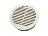 Decorative Floor Vent Covers Home Depot Master Flow 3 In Resin Circular Mini Wall Louver soffit Vent In