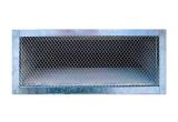 Decorative Foundation Vents Construction Metals 14 In X 6 In Galvanized Steel Reversible