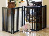 Decorative Iron Baby Gates Amazon Com Welland Freestanding Wood Pet Gate 72 Inch Espresso