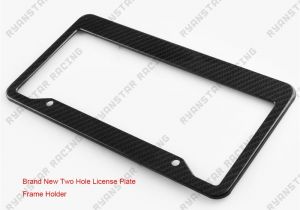 Decorative License Plate Frames 2pcs Front Rear Aluminum Usa Canada License Plate Frame Tag Cover