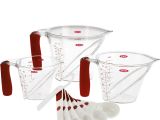 Decorative Measuring Cups Metal Oxo Good Grips 10 Piece Angled Measuring Cup Spoon Set Page 1