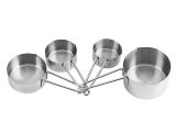 Decorative Measuring Cups Stainless 8 Pcs Set Stainless Steel Measuring Cup Kitchen Measuring tools Sets