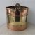 Decorative Metal Banding Uk Copper Brass Bucket 9 Tall Log Bin Coal Scuttle Brass Handle