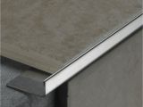 Decorative Metal Edge Banding 8mm L Shape Trim Silver Gloss Sku 903030 Tile Choice Detail