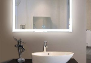 Decorative Mirror Clips for Mounting Amazon Com 2432 In Rectangle Vertical Led Decorative Bathroom
