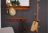 Decorative Mirror Hanging Clips Mid Century Entryway Mirror Pecan Entry Light Pinterest Mid