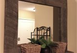 Decorative Mirror Hanging Clips Rustic Wood Mirror Pallet Furniture Rustic Home Decor Large Wall