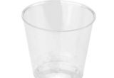 Decorative Plastic Shot Glasses 20pcs 30ml Eco Friendly Clear Plastic Shot Cup Disposable Shooter