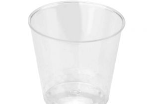 Decorative Plastic Shot Glasses 20pcs 30ml Eco Friendly Clear Plastic Shot Cup Disposable Shooter