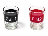 Decorative Plastic Shot Glasses Aliexpress Com Buy Drinking Game Roulette Set with 16 Shot Glasses