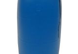 Decorative Rain Barrels Home Depot 55 Gal Blue Industrial Plastic Drum Pth0933 the Home Depot