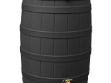 Decorative Rain Barrels Lowes Shop Rain Wizard 40 Gallon Black Recycled Plastic Rain Barrel with