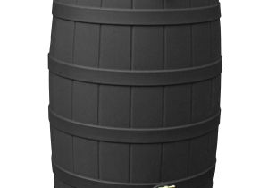 Decorative Rain Barrels Lowes Shop Rain Wizard 40 Gallon Black Recycled Plastic Rain Barrel with