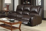Decorative Recliners Coaster Company Brown Bonded Leather Recliner sofa Motion