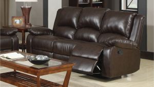 Decorative Recliners Coaster Company Brown Bonded Leather Recliner sofa Motion