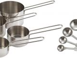 Decorative Silver Measuring Cups Stainless Steel Measuring Cup and Measuring Spoon Set Again Eco