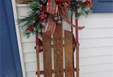 Decorative Sleighs for Christmas Our Childhood Sled that My Sister Had the foresight to Save She Was