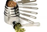 Decorative Stainless Steel Measuring Cups Rsvp International Endurance 7 Piece Stainless Steel Measuring Cup