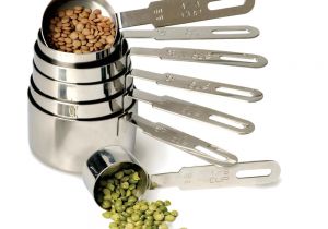 Decorative Stainless Steel Measuring Cups Rsvp International Endurance 7 Piece Stainless Steel Measuring Cup