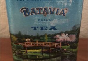 Decorative Tea Tins Batavia Tea Tea Tins Pinterest Teas Vintage Tins and Decorating