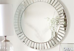 Decorative Wall Mirror Clips Ideas Frameless Beveled Mirror Gretabean Gretabean