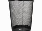 Decorative Wire Trash Can Trash Can for Bedroom Elegant New Wastebasket Trash Can Garbage Mesh