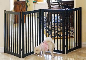 Decorative Wood Baby Gates Amazon Com Welland Freestanding Wood Pet Gate 72 Inch Espresso
